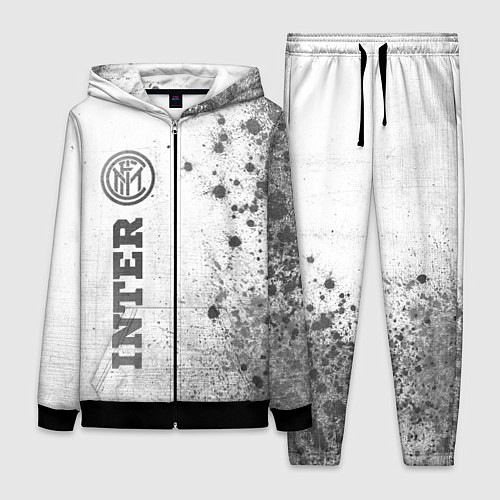 Женский костюм Inter - white gradient по-вертикали / 3D-Черный – фото 1