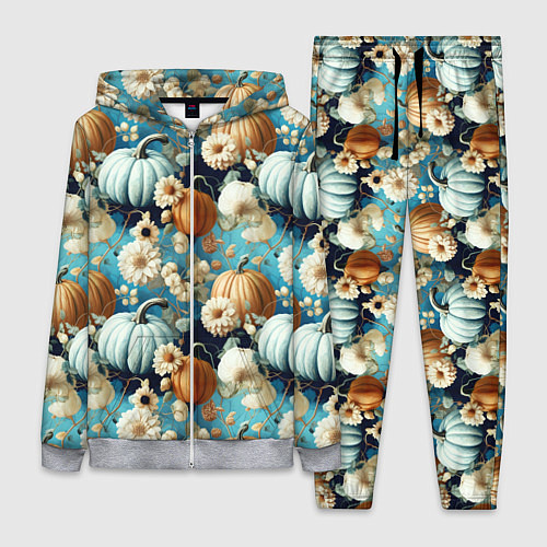 Женский костюм Маленькие тыковки / 3D-Меланж – фото 1