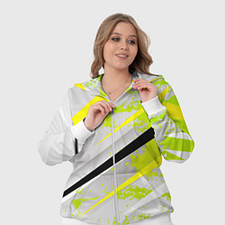 Женский 3D-костюм Color white light green, цвет: 3D-белый — фото 2