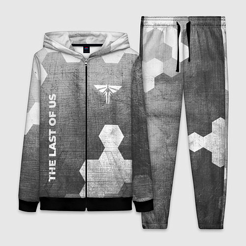 Женский костюм The Last Of Us - grey gradient вертикально / 3D-Черный – фото 1