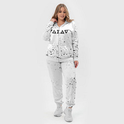 Женский 3D-костюм Ведьмак брызги красок, цвет: 3D-белый — фото 2