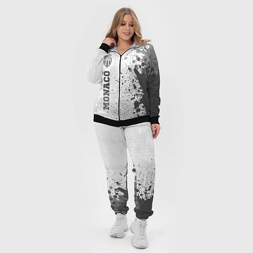 Женский костюм Monaco - white gradient по-вертикали / 3D-Черный – фото 4