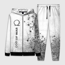 Женский 3D-костюм God of War - white gradient по-вертикали, цвет: 3D-черный