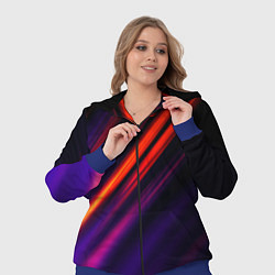 Женский 3D-костюм Multicolored, цвет: 3D-синий — фото 2