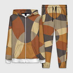 Женский костюм Графические цветные текстуры и паттерны