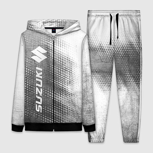 Женский костюм Suzuki - grey gradient по-вертикали / 3D-Черный – фото 1