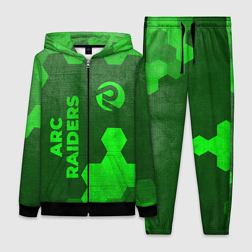 Женский костюм ARC Raiders - green gradient вертикально / 3D-Черный – фото 1