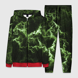 Женский костюм Lightning green glow