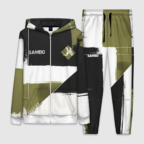 Женский костюм Русское самбо / 3D-Белый – фото 1