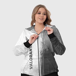 Женский 3D-костюм Valorant - white gradient по-вертикали, цвет: 3D-черный — фото 2