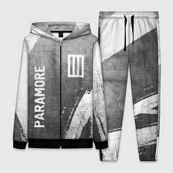 Женский костюм Paramore - grey gradient вертикально