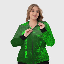 Женский 3D-костюм Daewoo - green gradient по-вертикали, цвет: 3D-черный — фото 2