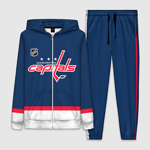 Женский костюм Washington Capitals hockey team / 3D-Белый – фото 1