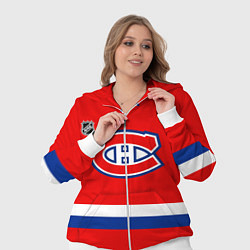 Женский 3D-костюм Монреаль Канадиенс хоккей, цвет: 3D-белый — фото 2