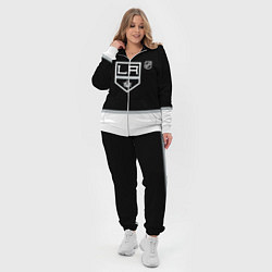 Женский 3D-костюм Лос Анджелес Кингз хоккей, цвет: 3D-белый — фото 2