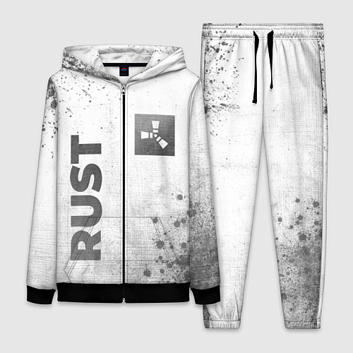 Женский костюм Rust - white gradient вертикально / 3D-Черный – фото 1