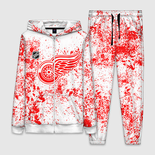 Женский костюм Detroit Red Wings NHL white / 3D-Белый – фото 1