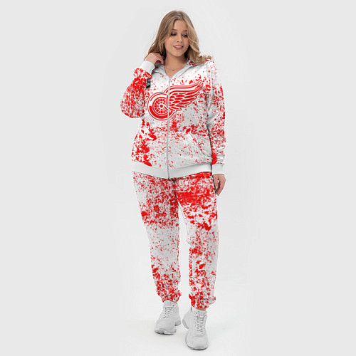 Женский костюм Detroit Red Wings NHL white / 3D-Белый – фото 4