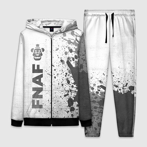 Женский костюм FNAF - white gradient по-вертикали / 3D-Черный – фото 1