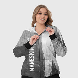 Женский 3D-костюм Maneskin - grey gradient по-вертикали, цвет: 3D-черный — фото 2