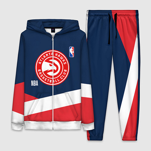 Женский костюм Atlanta Hawks NBA basketball / 3D-Белый – фото 1