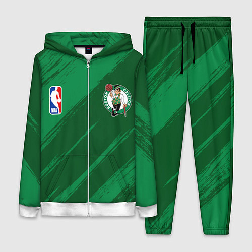 Женский костюм Boston Celtics NBA basketball / 3D-Белый – фото 1