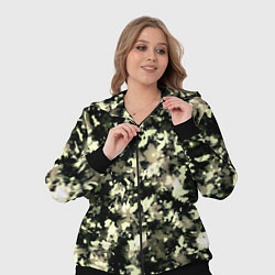 Женский 3D-костюм Пятнистый чёрно-бежевый, цвет: 3D-черный — фото 2