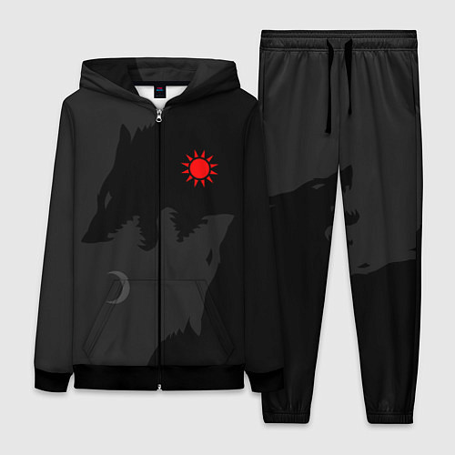 Женский костюм Хати и Сколь / 3D-Черный – фото 1