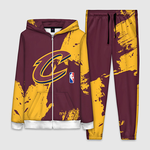 Женский костюм Cleveland Cavaliers NBA team / 3D-Белый – фото 1