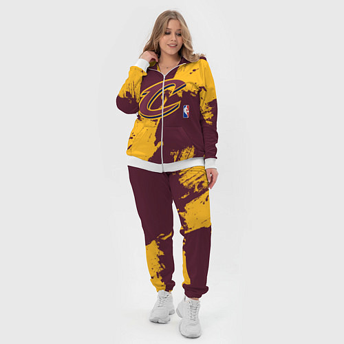 Женский костюм Cleveland Cavaliers NBA team / 3D-Белый – фото 4