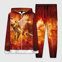 Женский 3D-костюм Сангвиний великий ангел, цвет: 3D-белый