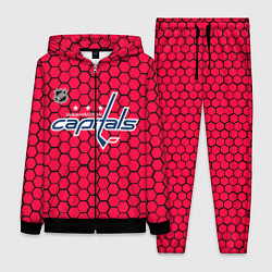 Женский костюм Вашингтон Кэпиталз - красные соты