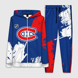 Женский костюм Монреаль Канадиенс - брызги краски