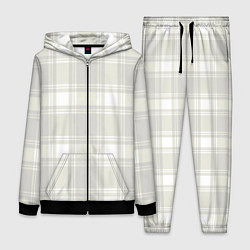 Женский костюм Checked white completely