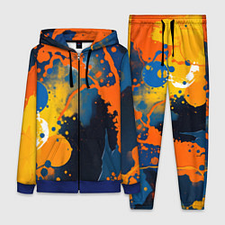 Женский костюм Краска на стене