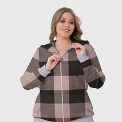 Женский 3D-костюм Темная пыльная роза паттерн, цвет: 3D-меланж — фото 2