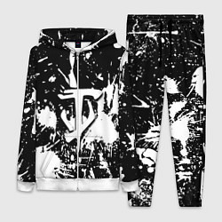 Женский костюм Doom белые краски