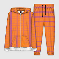 Женский костюм Color orange cage
