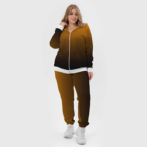 Женский костюм Orange gradient / 3D-Белый – фото 4