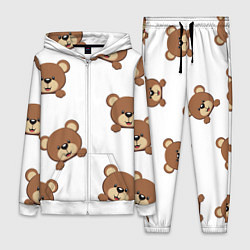 Женский костюм Мордашка мишки