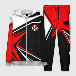 Женский 3D-костюм Umbrella - red uniform, цвет: 3D-меланж