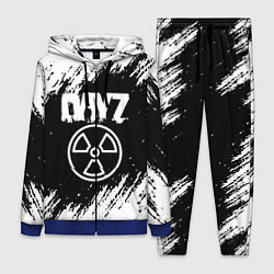 Женский 3D-костюм Dayz белые краски лого, цвет: 3D-синий