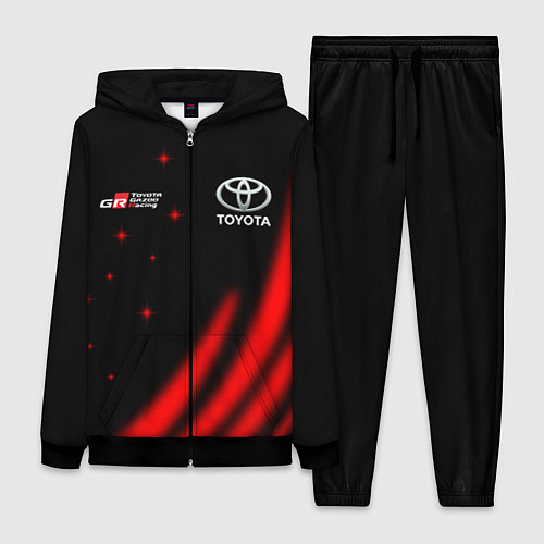 Женский костюм Toyota GR Gazoo Racing / 3D-Черный – фото 1