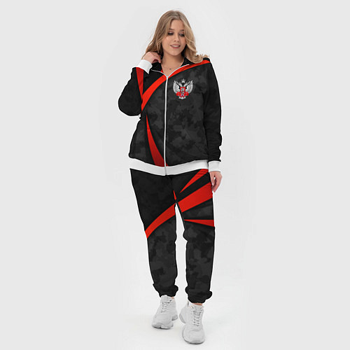 Женский костюм Федерация бокса - камуфляж / 3D-Белый – фото 4