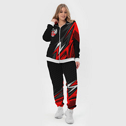 Женский 3D-костюм Федерация бокса - Россия, цвет: 3D-белый — фото 2