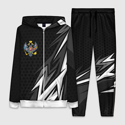 Женский 3D-костюм Российская империя - спортивный, цвет: 3D-белый