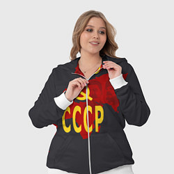 Женский 3D-костюм Рожден СССР, цвет: 3D-белый — фото 2