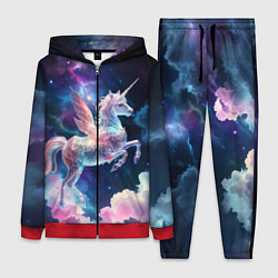 Женский 3D-костюм Космический единорог, AIPs, цвет: 3D-красный