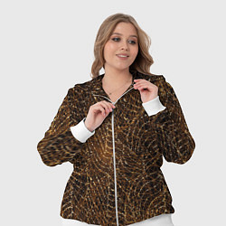 Женский 3D-костюм Золотая сеть, цвет: 3D-белый — фото 2