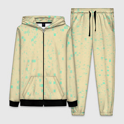 Женский костюм Color beige turquoise